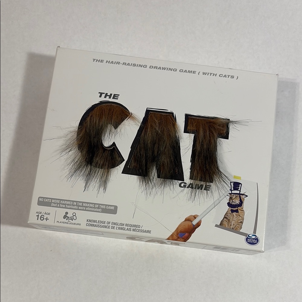 The Cat Game by Spin Master - Fun Board Game with Brown and Black Colors